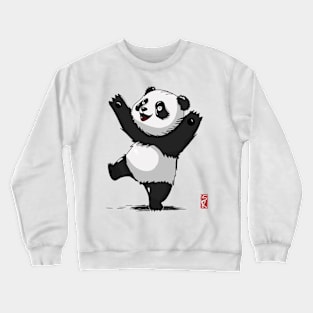 Confused panda Crewneck Sweatshirt
